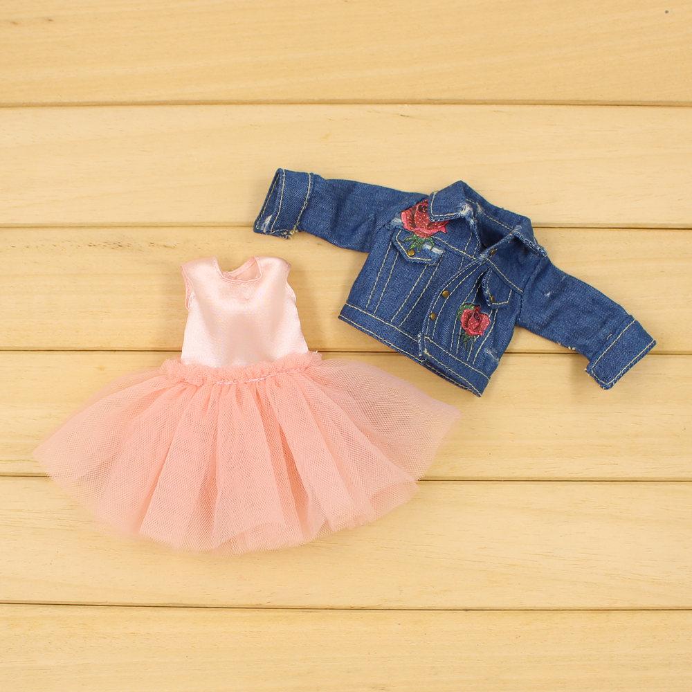 Одяг для ляльки Blyth Рожева та жовта мереживна спідниця з жакетом для шарнірного тіла
Одяг для ляльки Blyth Рожева та жовта мереживна спідниця з жакетом для шарнірного тіла