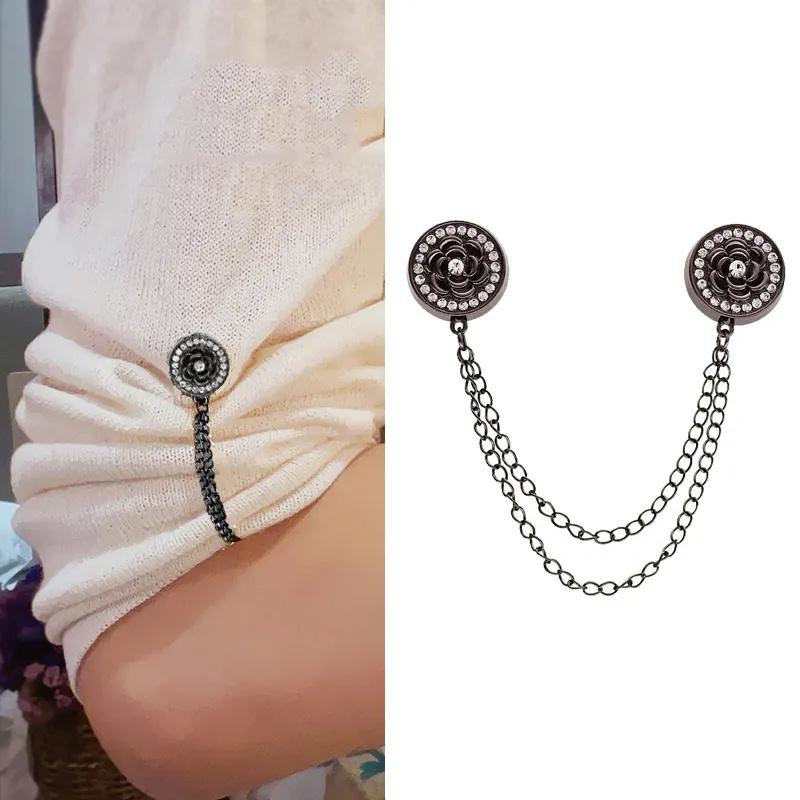 With Large Zircon Gold Square Shirt Buttons One size чорний
With Large Zircon Gold Square Shirt Buttons One size чорний