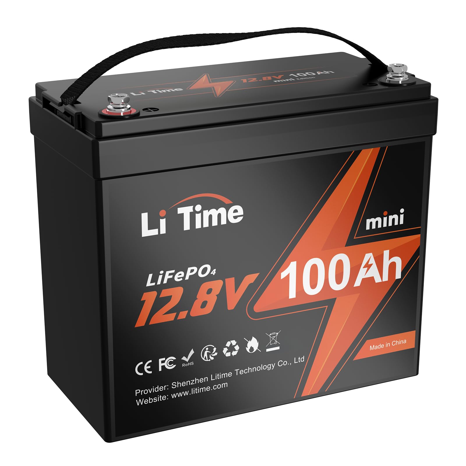 LiTime 12V100Ah міні літій-залізо-фосфатний оновлений 100A BMS менший До 15000 циклів із 10-річним терміном служби 1280 Вт-год енергії Малий LiFePO4
LiTime 12V100Ah міні літій-залізо-фосфатний оновлений 100A BMS менший До 15000 циклів із 10-річним терміном служби 1280 Вт-год енергії Малий LiFePO4