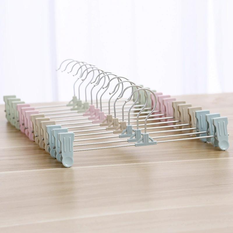 I KNOW 20PCS Plastic Pants Trousers Hanger with Two Clips Kroean Hot Sale Adult Anti-slip Display Light PP Pants Hanger
I KNOW 20PCS Plastic Pants Trousers Hanger with Two Clips Kroean Hot Sale Adult Anti-slip Display Light PP Pants Hanger