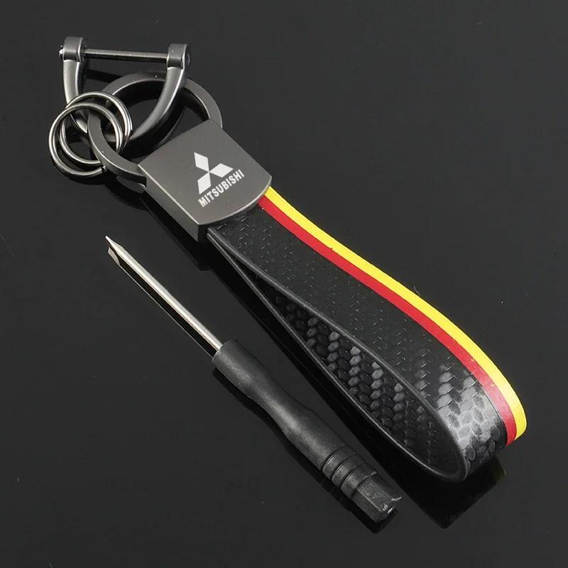 Leather Car Keychain Pendant Key Holder for Mitsubishi Xpander Eclipse Cordia ASX EVO Lancer Mirage Outlander Delica Pajero
Leather Car Keychain Pendant Key Holder for Mitsubishi Xpander Eclipse Cordia ASX EVO Lancer Mirage Outlander Delica Pajero