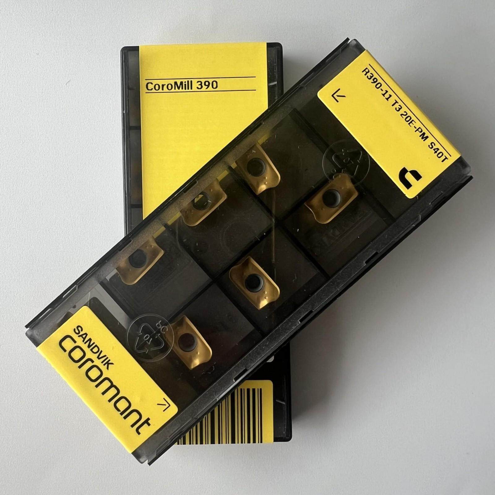 SANDVIK / R390-11T320E-PM S40T / Original Swedish hard alloy blade 10 Pcs
SANDVIK / R390-11T320E-PM S40T / Original Swedish hard alloy blade 10 Pcs