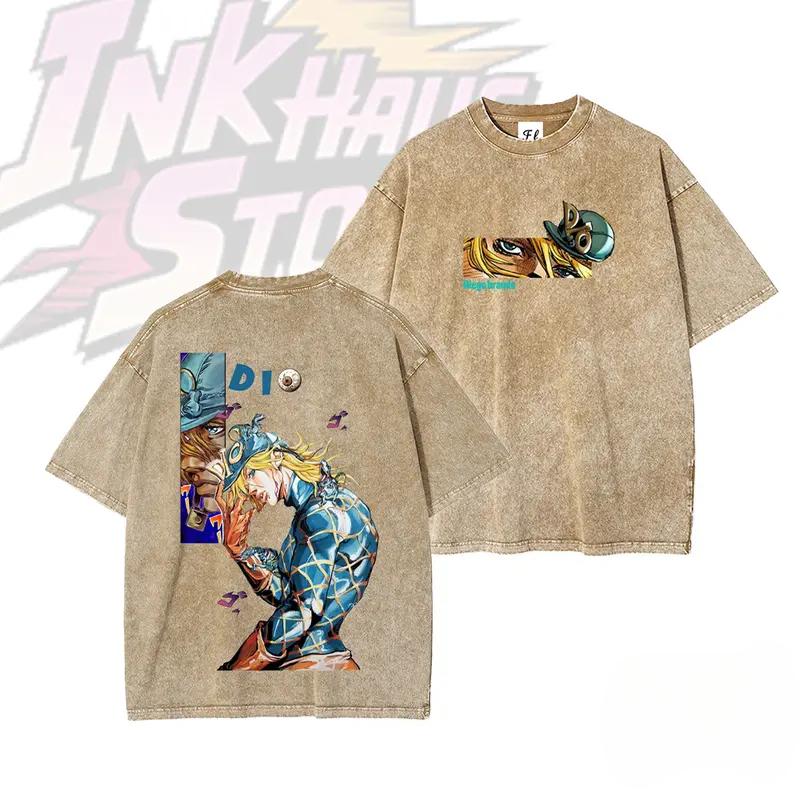 JoJo s Bizarre Adventure Brando Diego Printed Tee Men Women Washed T-shirts Retro Cotton T Shirt Casual Clothing Harajuku Tshirt XXL коричневий
JoJo s Bizarre Adventure Brando Diego Printed Tee Men Women Washed T-shirts Retro Cotton T Shirt Casual Clothing Harajuku Tshirt XXL коричневий