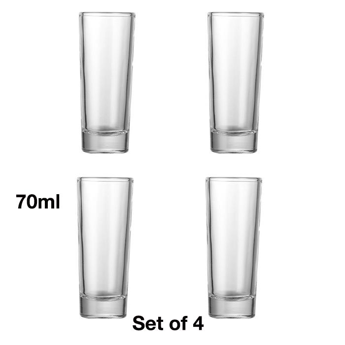 Набор из 4 высоких стопок Мини-кружка 70 мл 70ml
Набор из 4 высоких стопок Мини-кружка 70 мл 70ml