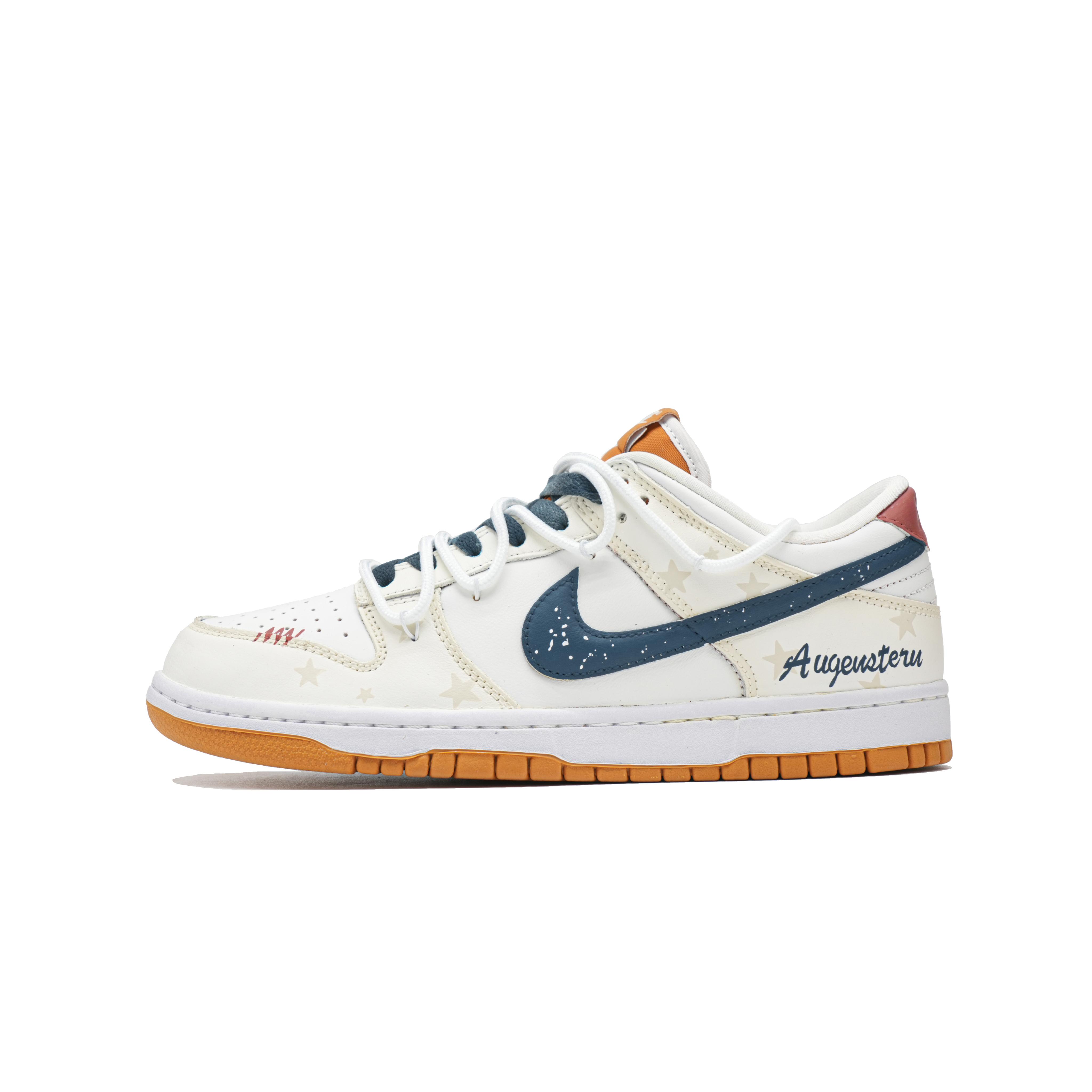 Nike Dunk Five Pointed Star Abrasion Resistant Low top Skateboard Shoes Unisex White Brown FQ6965-700(Team861-) 40
Nike Dunk Five Pointed Star Abrasion Resistant Low top Skateboard Shoes Unisex White Brown FQ6965-700(Team861-) 40