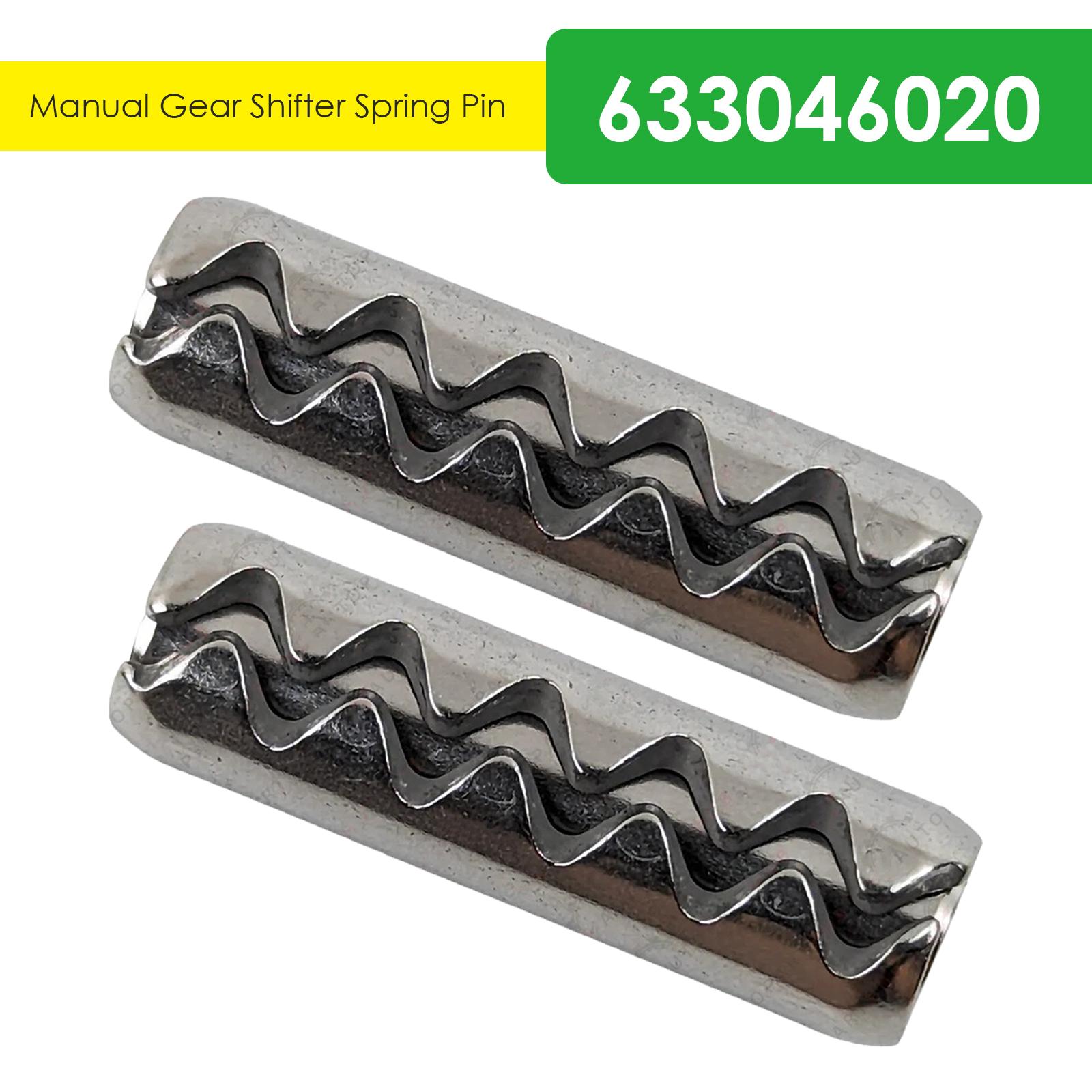 2x Пружинный штифт ручки переключения передач для Subaru Impreza WRX STI 1990-18 633046020
2x Пружинный штифт ручки переключения передач для Subaru Impreza WRX STI 1990-18 633046020