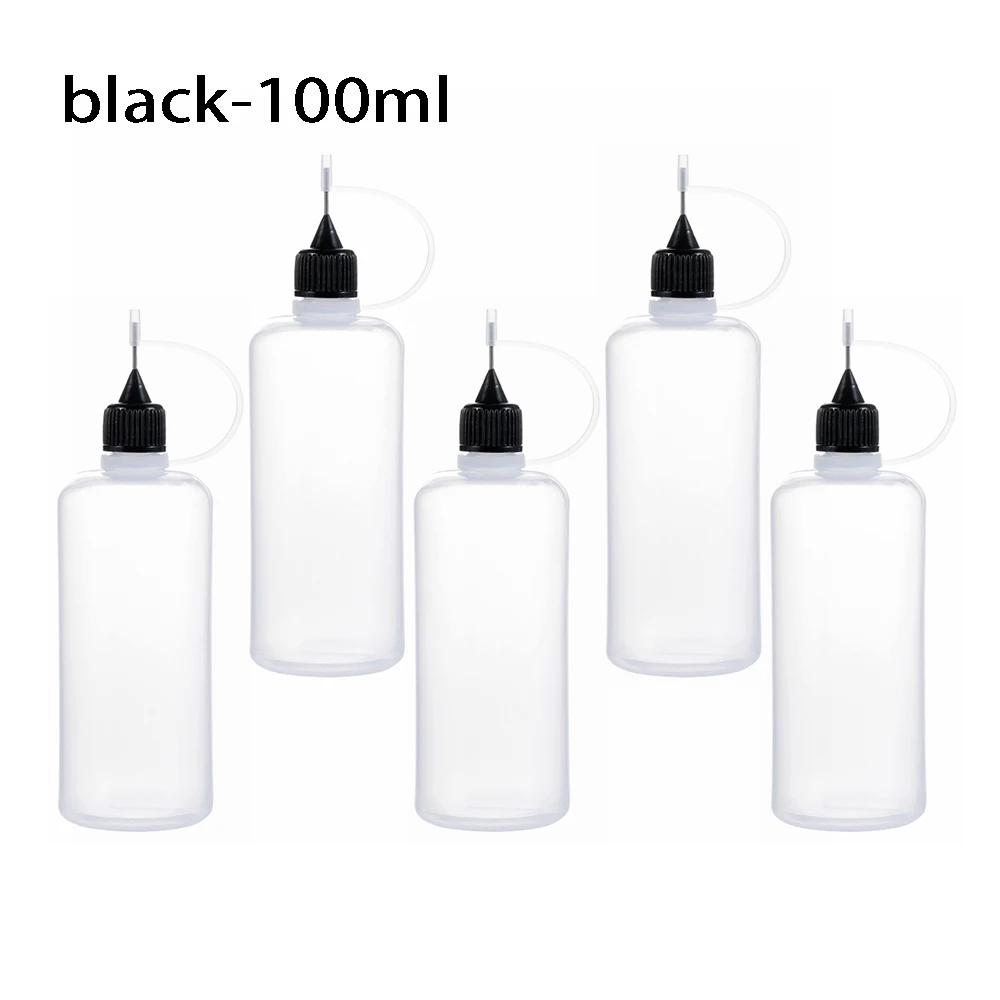 5 Pcs Plastic Squeezable Tip Applicator Bottle,Dropper Bottles with Needle Tip Caps for Eye Glue Liquid 5/10/20/30/50/100ml
5 Pcs Plastic Squeezable Tip Applicator Bottle,Dropper Bottles with Needle Tip Caps for Eye Glue Liquid 5/10/20/30/50/100ml