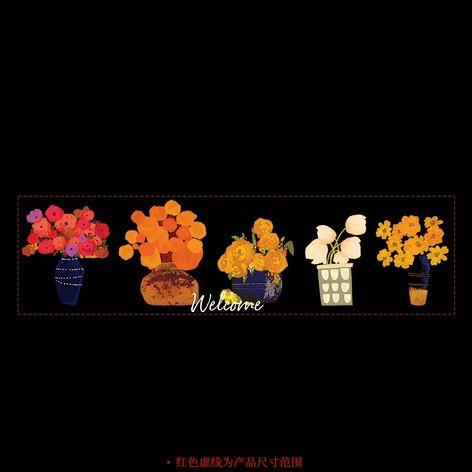 Flower Glass Sticker Shopping Mall Clothing Store Window Atmosphere Arrangement Advanced Sense Anti-Collision Waist Line Electrostatic Film 20*75
Flower Glass Sticker Shopping Mall Clothing Store Window Atmosphere Arrangement Advanced Sense Anti-Collision Waist Line Electrostatic Film 20*75