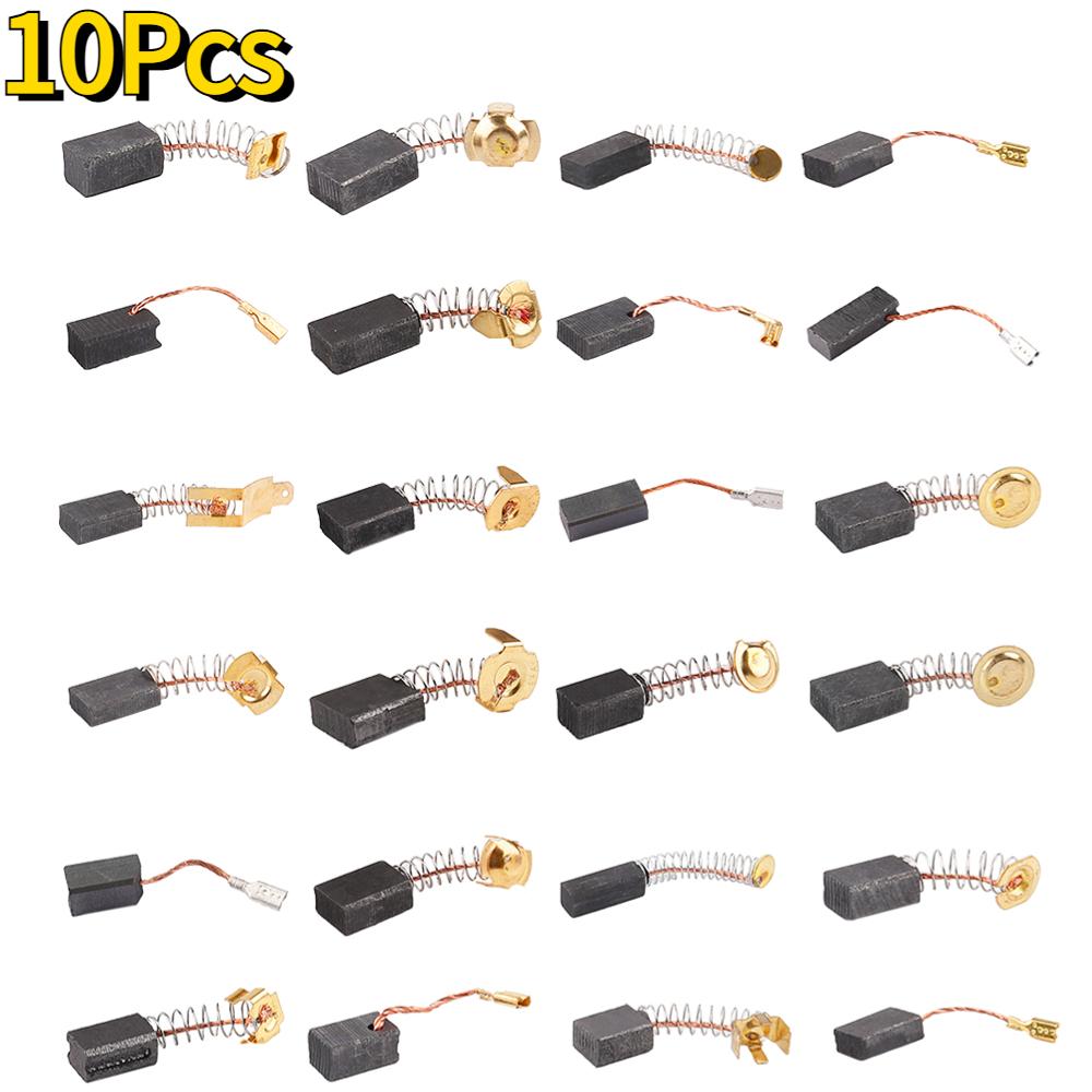 10pcs Motor Carbon Brush Set Replacement Parts Carbon Brush Electric Hammer Cutting Polishing Machine Power Tool Electric Tools
10pcs Motor Carbon Brush Set Replacement Parts Carbon Brush Electric Hammer Cutting Polishing Machine Power Tool Electric Tools