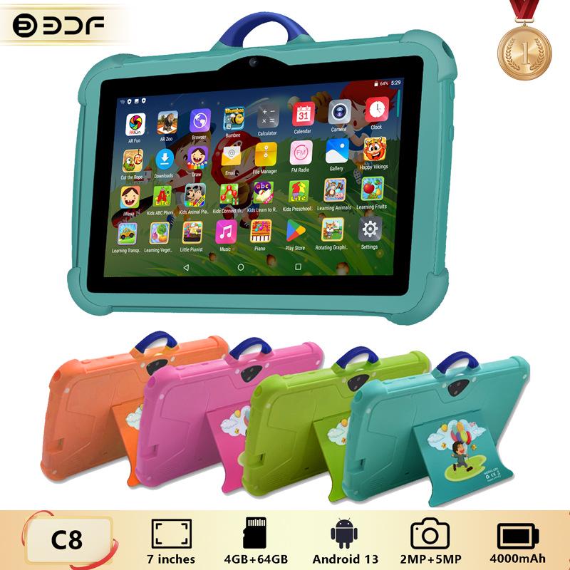 7 Tablet with Quad-core Processor, 4GB RAM, 64GB Storage, Android 13 4GB RAM рожевий
7 Tablet with Quad-core Processor, 4GB RAM, 64GB Storage, Android 13 4GB RAM рожевий