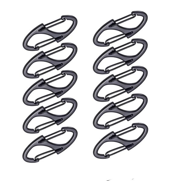 10Pcs Zipper Clip Anti Theft Deterrent Black Dual Opening Safety Zipper Pull Replacement Keep The Zip Closed for Backpacks чорний
10Pcs Zipper Clip Anti Theft Deterrent Black Dual Opening Safety Zipper Pull Replacement Keep The Zip Closed for Backpacks чорний