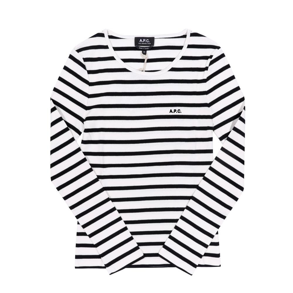 Apc Thelma Stripe Women S Long Sleeve Tee Cohca F26373 Tat Ecru Black COHCA F26373 TAT ECRU/BLACK (M)
Apc Thelma Stripe Women S Long Sleeve Tee Cohca F26373 Tat Ecru Black COHCA F26373 TAT ECRU/BLACK (M)