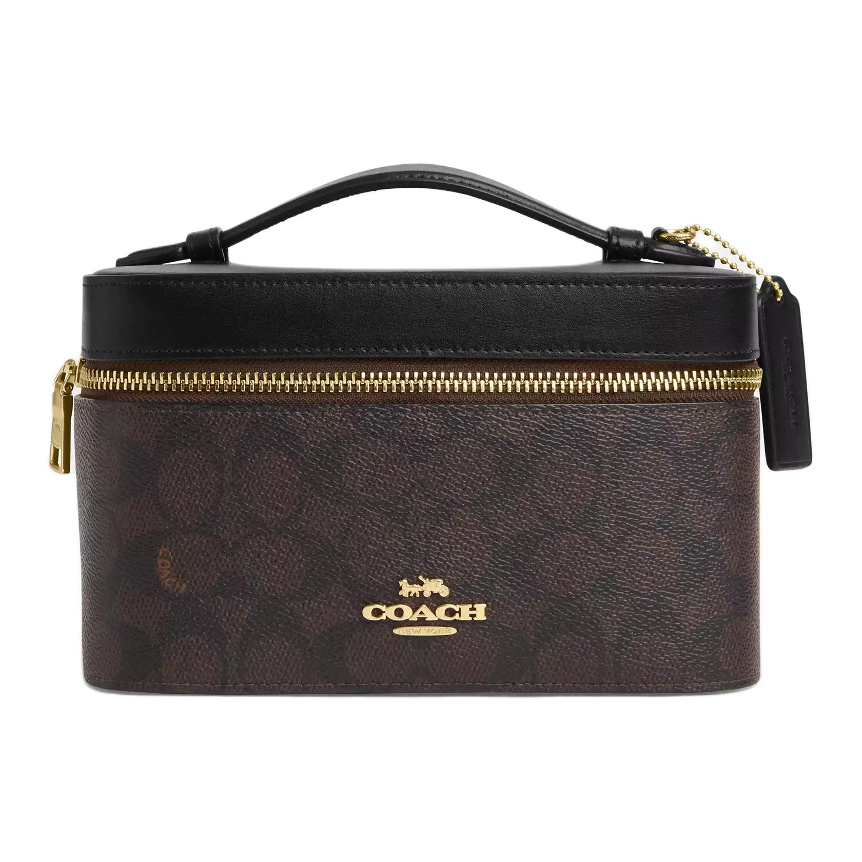 Coach Canvas 20 Logo Zipper Cosmetic Bag Women Bags Walnut Black CW728-IMXAQ Basic Set (Bag+Dust Bag)
Coach Canvas 20 Logo Zipper Cosmetic Bag Women Bags Walnut Black CW728-IMXAQ Basic Set (Bag+Dust Bag)
