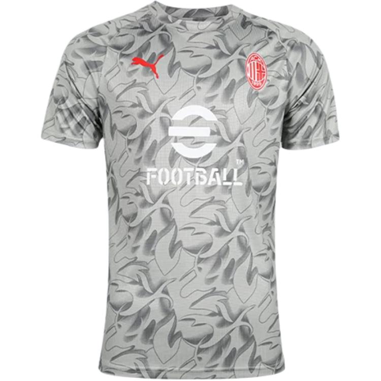 Puma AC Milan Training Series Pre-Match Warm-Up Short Sleeve Football Shirt Men Tops Gray 782388-13 M
Puma AC Milan Training Series Pre-Match Warm-Up Short Sleeve Football Shirt Men Tops Gray 782388-13 M