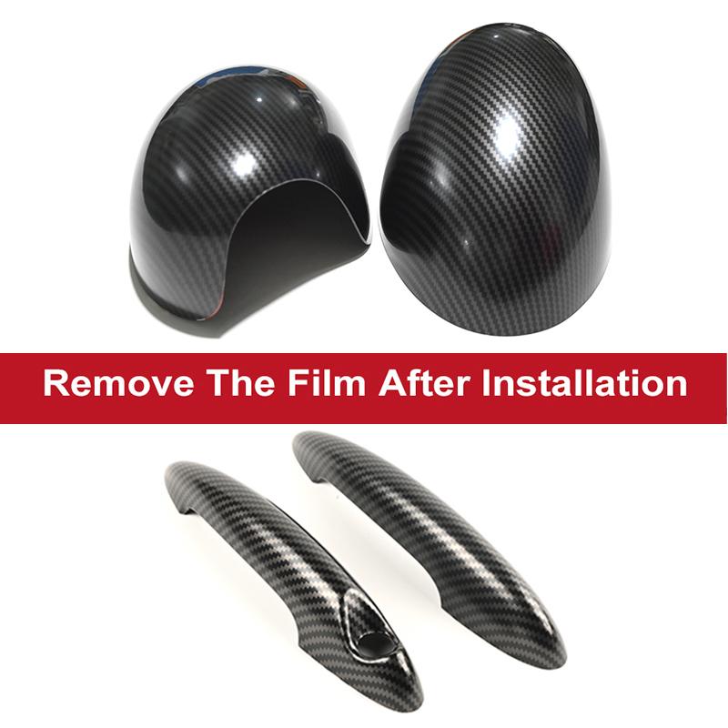 For MINI Cooper R55 R56 R57 R58 R59 R61 Rear Vew Side Mirror Shell Door Handle Case Cover Sticker Car Accessories R55R56R57R58R59R60&Manual folding
For MINI Cooper R55 R56 R57 R58 R59 R61 Rear Vew Side Mirror Shell Door Handle Case Cover Sticker Car Accessories R55R56R57R58R59R60&Manual folding