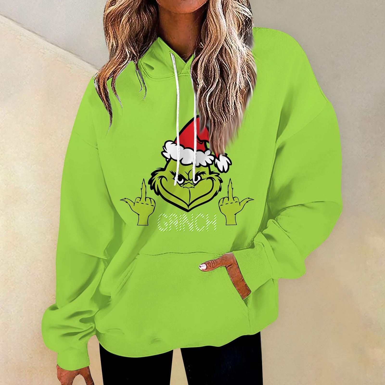 Женские модные толстовки и свитшоты Толстовки с длинным рукавом и завязками Принтованные объемные топы Толстовки XXXL зелёный
Женские модные толстовки и свитшоты Толстовки с длинным рукавом и завязками Принтованные объемные топы Толстовки XXXL зелёный