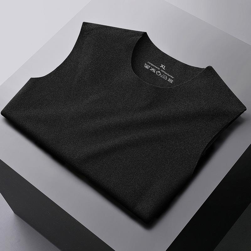 Men s Round Neck Sleeveless Warm Vest Trace Brushed Hair Skin Friendly Elasticity Slim Fit Invisible Base M
Men s Round Neck Sleeveless Warm Vest Trace Brushed Hair Skin Friendly Elasticity Slim Fit Invisible Base M
