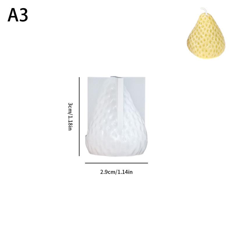 1 4 Cavity Silicone Strawberry Candle Mold for DIY Fruit Shape Scented Candles Handmade Home Decor Projects
1 4 Cavity Silicone Strawberry Candle Mold for DIY Fruit Shape Scented Candles Handmade Home Decor Projects