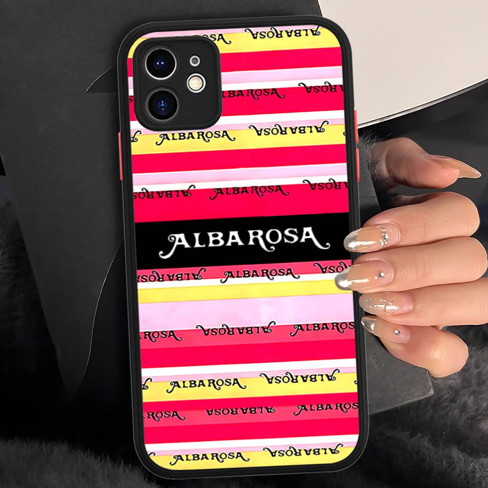 Fashion A-ALBA R-ROSA Phone Case For IPhone 16 15 14 13 12 11 Pro Max 7 8 6 6s Plus Matte Cover iphone 12 pro
Fashion A-ALBA R-ROSA Phone Case For IPhone 16 15 14 13 12 11 Pro Max 7 8 6 6s Plus Matte Cover iphone 12 pro