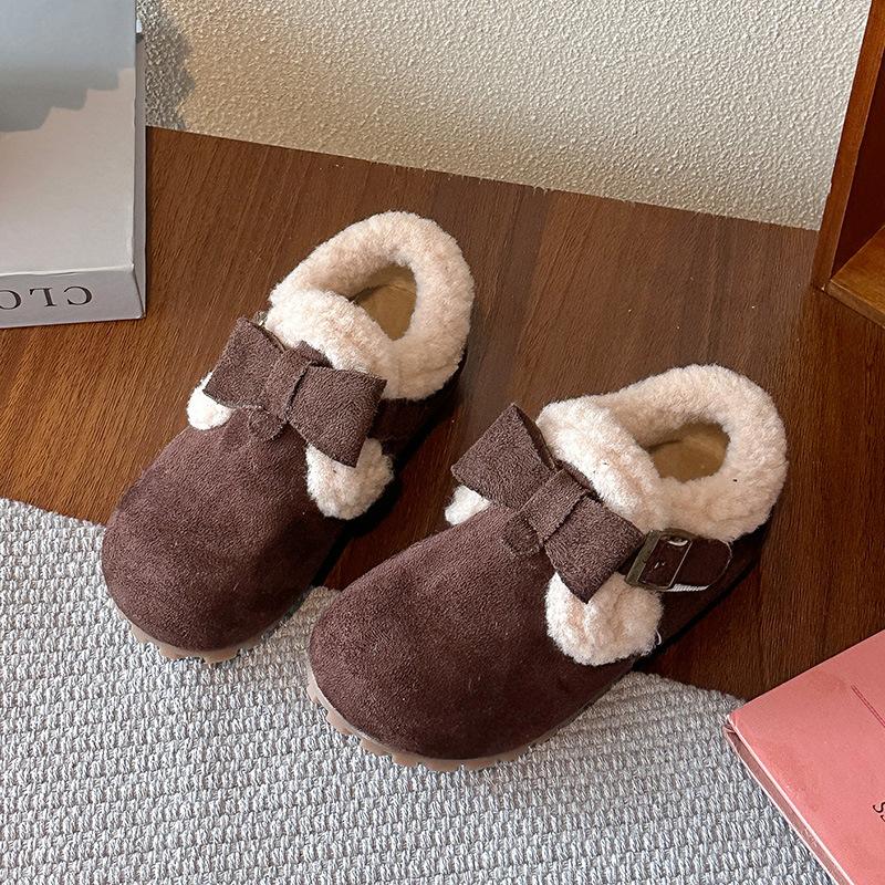 Girls Cute Bowknot Furry Short Boots, New Winter Style, Fleece-Lined, Thickened, Non-Slip, Little Girls Boken Cotton Shoes 23Inner Length14.5cm коричневый
Girls Cute Bowknot Furry Short Boots, New Winter Style, Fleece-Lined, Thickened, Non-Slip, Little Girls Boken Cotton Shoes 23Inner Length14.5cm коричневый