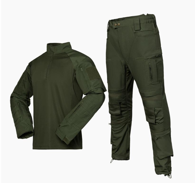 Water-Repellent A7 Camouflage Tactical Suit: Elastic, Breathable, Long-Sleeve Outdoor Training Uniform. XXXL
Water-Repellent A7 Camouflage Tactical Suit: Elastic, Breathable, Long-Sleeve Outdoor Training Uniform. XXXL