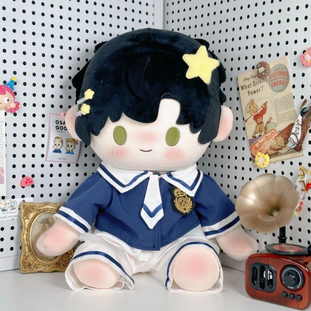 Cartoon Doll JK Uniform Fashion 40cm Cotton Doll s Clothes Cotton Doll Clothes Set Children Gift синий
Cartoon Doll JK Uniform Fashion 40cm Cotton Doll s Clothes Cotton Doll Clothes Set Children Gift синий