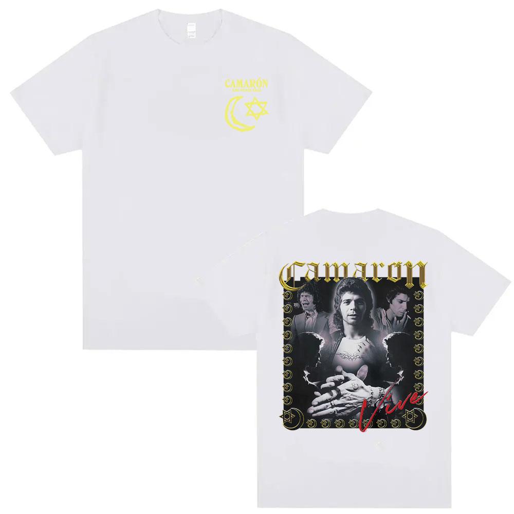 Rock Camaron De La Isla Album Tour Merch T Shirt Mens Clothing Harajuku Vintage Summer T Shirts High Quality Oversized Tshirts S
Rock Camaron De La Isla Album Tour Merch T Shirt Mens Clothing Harajuku Vintage Summer T Shirts High Quality Oversized Tshirts S