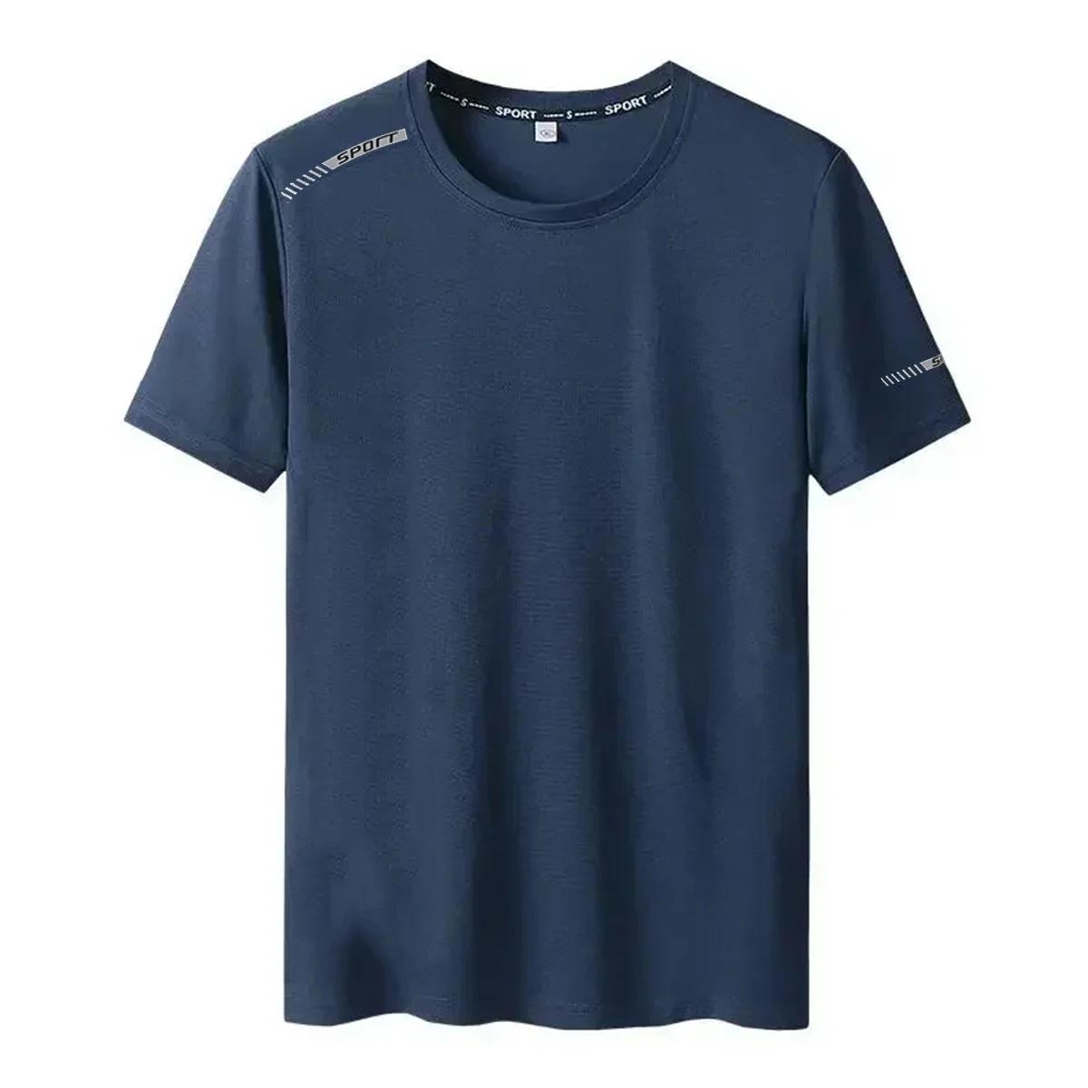 Plus Size 5XL 6XL 7XL T-Shirts Quick Dry Short Sleeve Tees Gym Jerseys Fitness Trainer Running Top Sportswear Male Clothes 3XL130-137kg темно-синього кольору
Plus Size 5XL 6XL 7XL T-Shirts Quick Dry Short Sleeve Tees Gym Jerseys Fitness Trainer Running Top Sportswear Male Clothes 3XL130-137kg темно-синього кольору