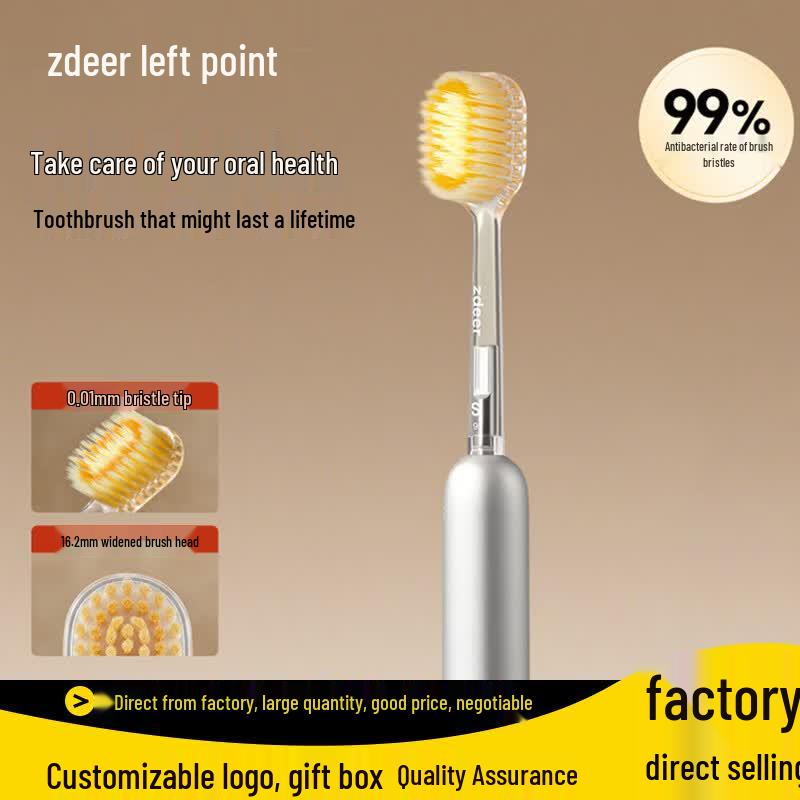 Zodian Light Luxury Rotary Electric Toothbrush CN plug (adapter included)
Zodian Light Luxury Rotary Electric Toothbrush CN plug (adapter included)