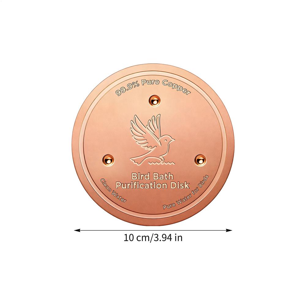 Birdbath Copper Cleaner Tray All-Season Pet Fountain Part Bird Baths Bowls Copper Cleaning Tray For Sparrow Parakeet Lovebird
Birdbath Copper Cleaner Tray All-Season Pet Fountain Part Bird Baths Bowls Copper Cleaning Tray For Sparrow Parakeet Lovebird