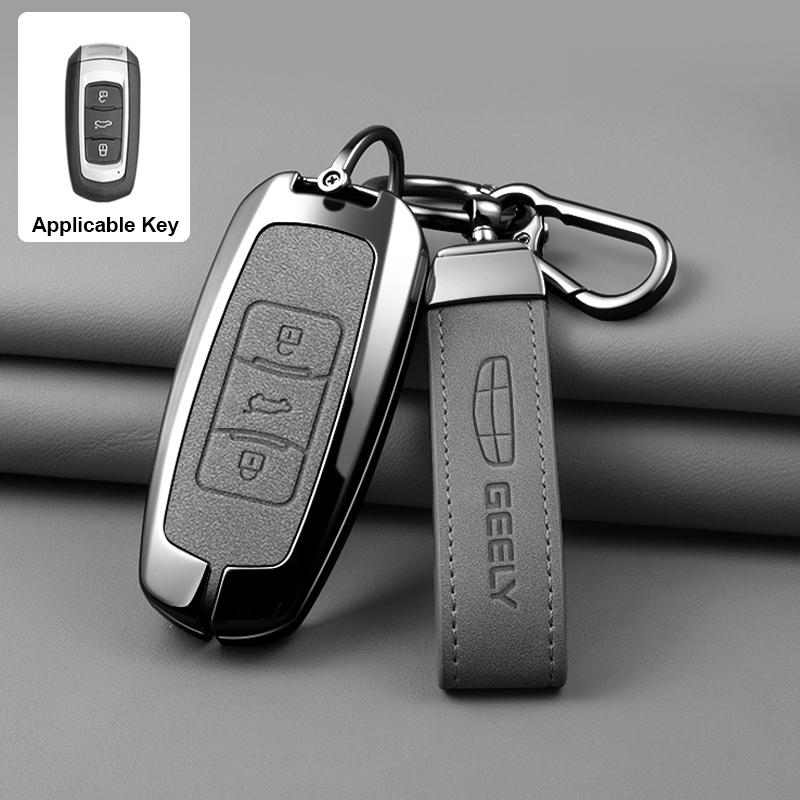 Zinc Alloy Car Key Case Cover Shell for Geely Emgrand X7 GS GX3 GT GC9 EC7 GC715 EC718 Englon SC3 Atlas Pro Keyless Accessories
Zinc Alloy Car Key Case Cover Shell for Geely Emgrand X7 GS GX3 GT GC9 EC7 GC715 EC718 Englon SC3 Atlas Pro Keyless Accessories