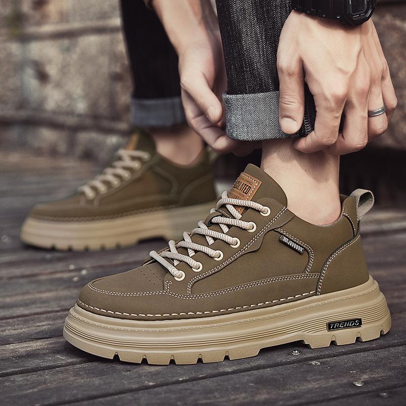 Men s Fashionable Comfortable Retro Workwear Shoes Low Cut Outdoor Lightweight Thick Soled Casual 44 Sports Shoe Size хакі
Men s Fashionable Comfortable Retro Workwear Shoes Low Cut Outdoor Lightweight Thick Soled Casual 44 Sports Shoe Size хакі