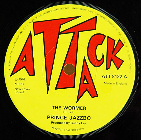 7inch Record PRINCE JAZZBO - The Wormer ATT8122 Attack 1976 UK Reggae, Ska & Dub Used
7inch Record PRINCE JAZZBO - The Wormer ATT8122 Attack 1976 UK Reggae, Ska & Dub Used