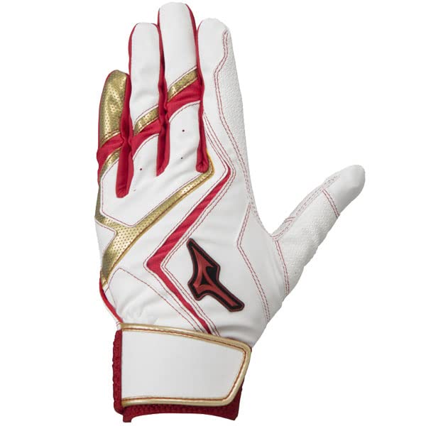 Mizuno Baseball Batting WILLDRIVE MIZUNO White x Red x Size M Gloves, RED, Ambidextrous, 1EJEA240, (01) Gold, Ambidextrous, (24-25cm)
Mizuno Baseball Batting WILLDRIVE MIZUNO White x Red x Size M Gloves, RED, Ambidextrous, 1EJEA240, (01) Gold, Ambidextrous, (24-25cm)