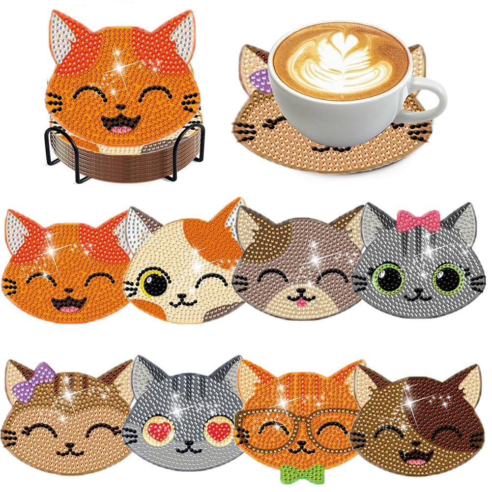 8Pcs Diamond Painting Coasters Animals Diamond Art Painting Kits DIY Diamond Art Coaster Diamond Art Crafts for Adults Gift
8Pcs Diamond Painting Coasters Animals Diamond Art Painting Kits DIY Diamond Art Coaster Diamond Art Crafts for Adults Gift