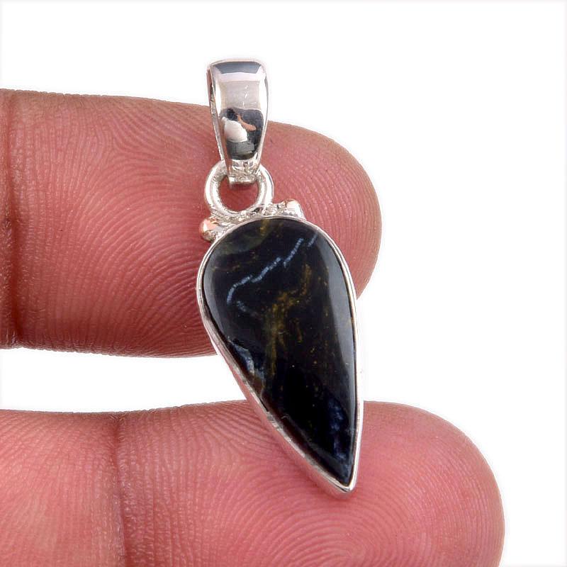Natural Pietersite Gemstone 925 Solid Sterling Silver Jewelry Pendant 1.25 v9Q16
Natural Pietersite Gemstone 925 Solid Sterling Silver Jewelry Pendant 1.25 v9Q16