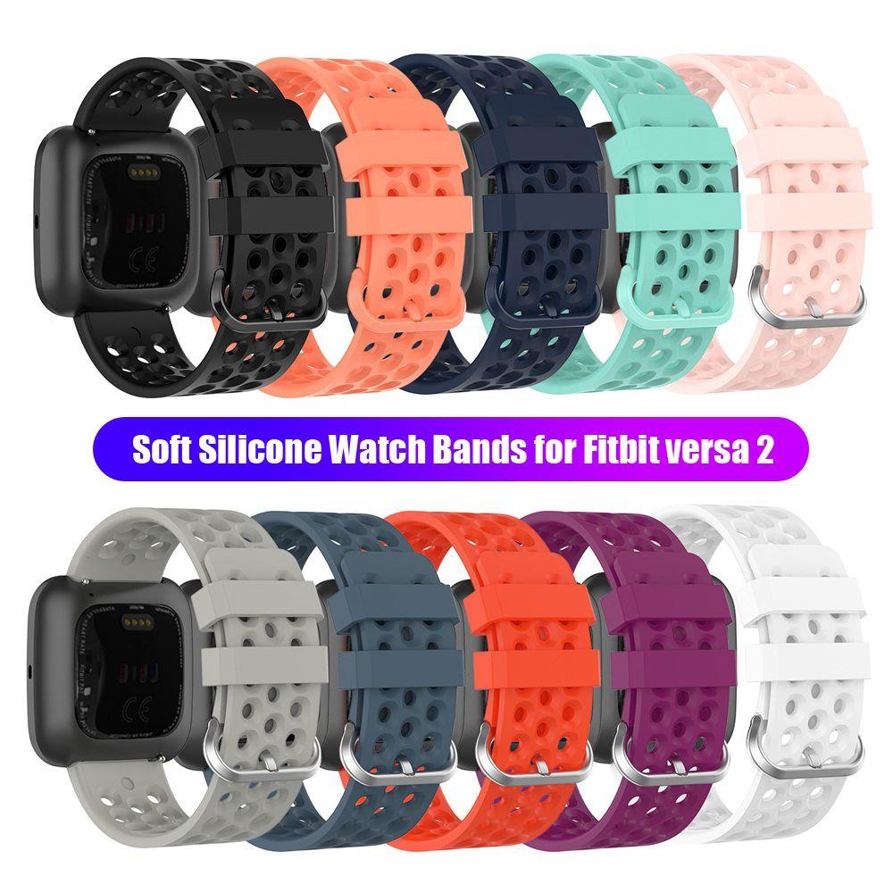 Классический браслет Аксессуары для умных часов для Fitbit Versa 2 Силиконовые ремешки для часов Спортивный ремешок на запястье
Классический браслет Аксессуары для умных часов для Fitbit Versa 2 Силиконовые ремешки для часов Спортивный ремешок на запястье