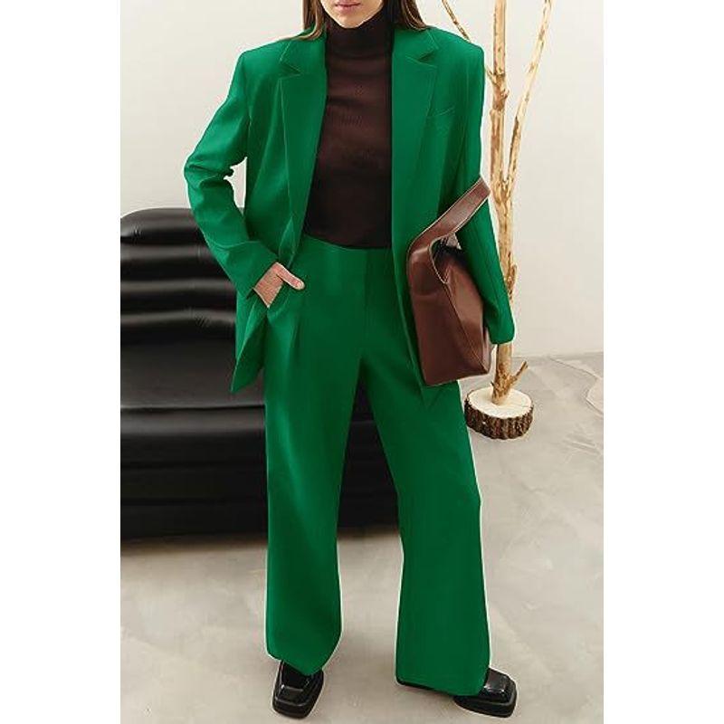 Fall Winter Fashion Casual Business Attire Suit Suit Women s Clothing Women s Autumn/Winter Casual Set Emerald green XL
Fall Winter Fashion Casual Business Attire Suit Suit Women s Clothing Women s Autumn/Winter Casual Set Emerald green XL