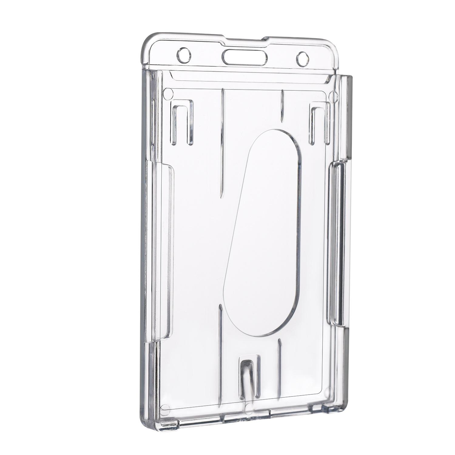 Transparent Cards Slots ID Tag Heavy-Duty Badge Holders Hard Transparent Scratch-Proof Case Protector Retractable Badge Clips
Transparent Cards Slots ID Tag Heavy-Duty Badge Holders Hard Transparent Scratch-Proof Case Protector Retractable Badge Clips