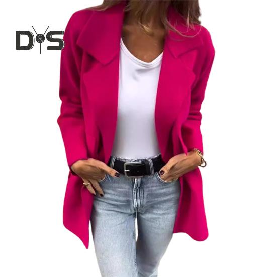 Женская куртка с отложным воротником и карманами, однотонная, с пуговицами, декорированная, свободная, с длинными рукавами, для поездок на работу, свиданий, офиса, весна, осень, зима, пальто M розы красного
Женская куртка с отложным воротником и карманами, однотонная, с пуговицами, декорированная, свободная, с длинными рукавами, для поездок на работу, свиданий, офиса, весна, осень, зима, пальто M розы красного