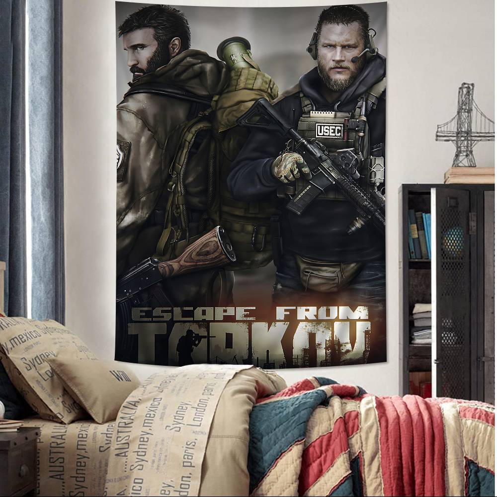Escape From Tarkov Game Printed Large Wall Tapestry Indian Buddha Wall Decoration Witchcraft Bohemian Hippie Wall Art Decor 74x94cm(29x37in)
Escape From Tarkov Game Printed Large Wall Tapestry Indian Buddha Wall Decoration Witchcraft Bohemian Hippie Wall Art Decor 74x94cm(29x37in)