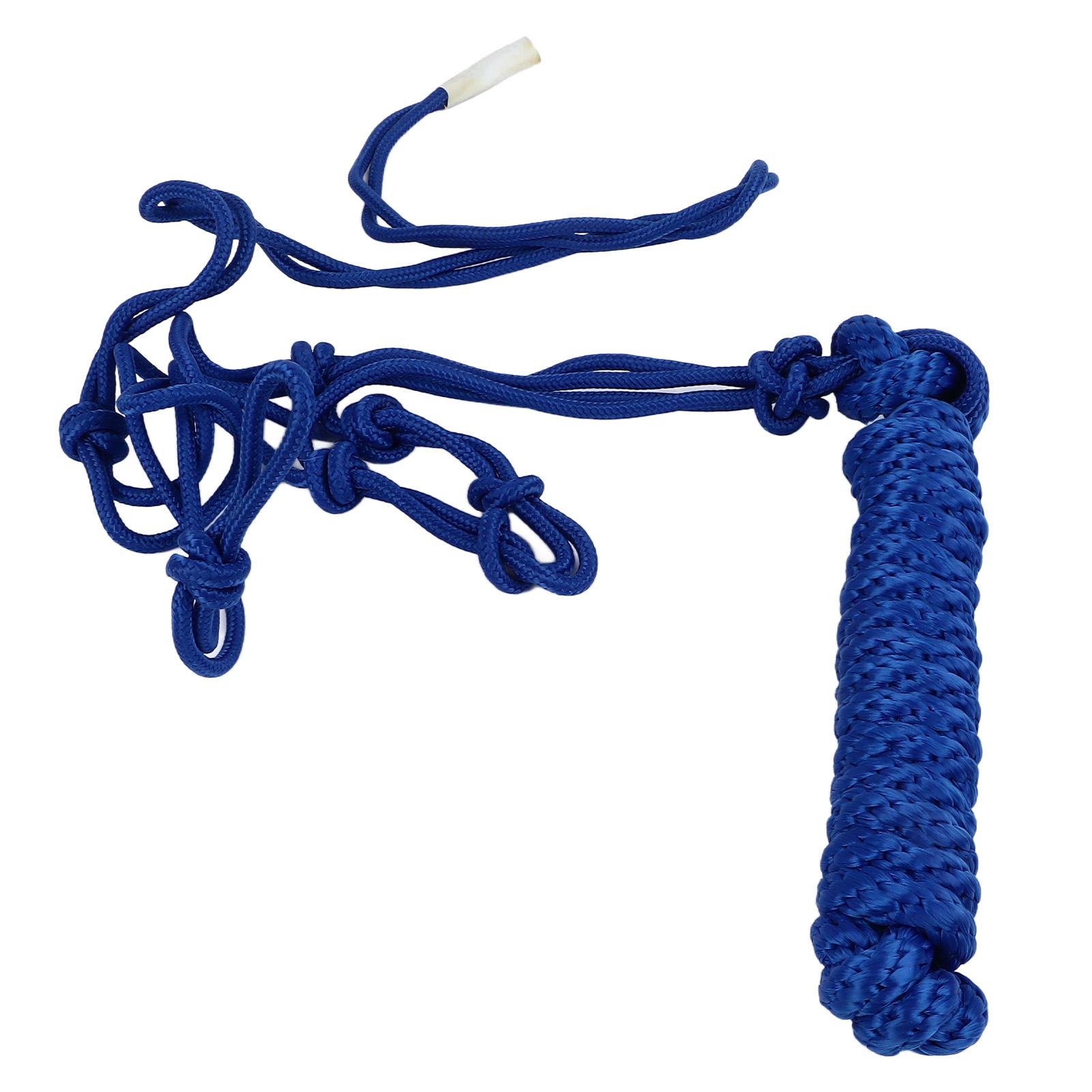 Rope Halter Multi Knots Safe Wearable Weaving Polyester Horse Halter for Training Daily Driving синий
Rope Halter Multi Knots Safe Wearable Weaving Polyester Horse Halter for Training Daily Driving синий