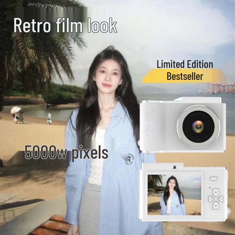 Student Campus Entry-Level HD Dual Camera for Vlogging - Model D05
Student Campus Entry-Level HD Dual Camera for Vlogging - Model D05