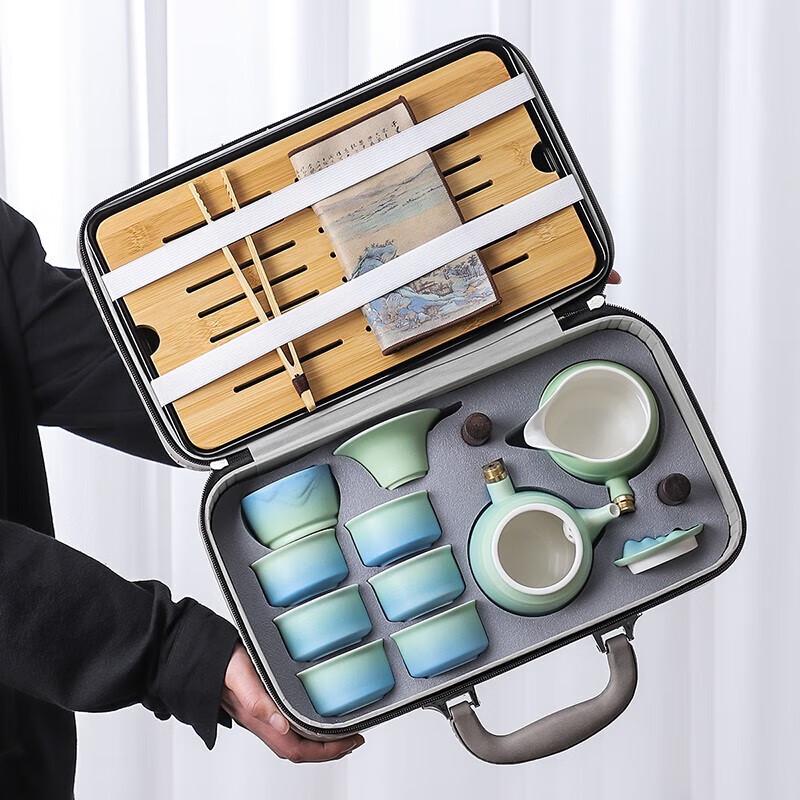 Haofeng Portable Kung Fu Tea Set - Thousand Li Rivers and Mountains
Haofeng Portable Kung Fu Tea Set - Thousand Li Rivers and Mountains