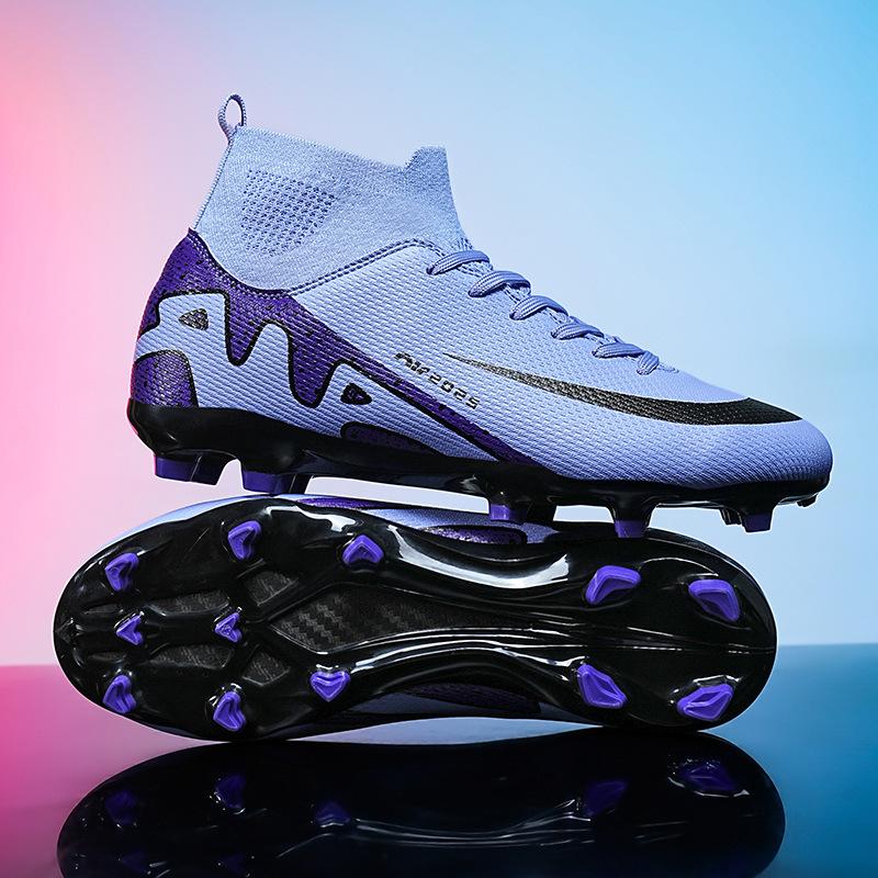 2025 high-top football shoes men and women adult children and adolescents AG long nails broken nails TF competition training shoes 32
2025 high-top football shoes men and women adult children and adolescents AG long nails broken nails TF competition training shoes 32