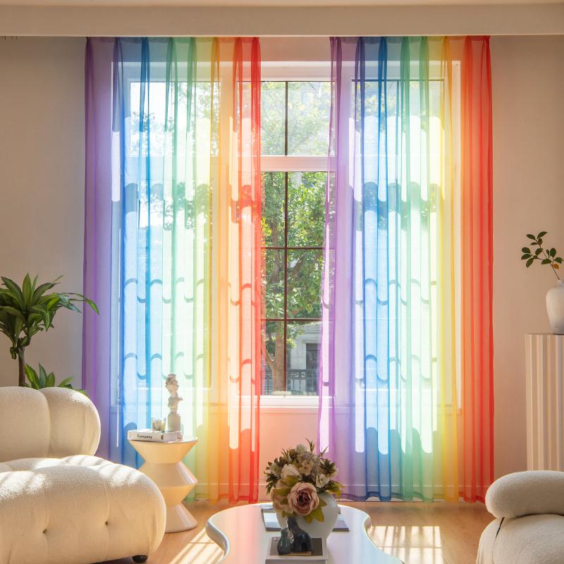 Single Panel Gradient Color Curtain Pocket Rod Easy Install Stylish Home Decor Bedroom Living Room Office With Light Filtering Polyester Perfect For W100*H70(CM)-Grommet top&1PCS
Single Panel Gradient Color Curtain Pocket Rod Easy Install Stylish Home Decor Bedroom Living Room Office With Light Filtering Polyester Perfect For W100*H70(CM)-Grommet top&1PCS