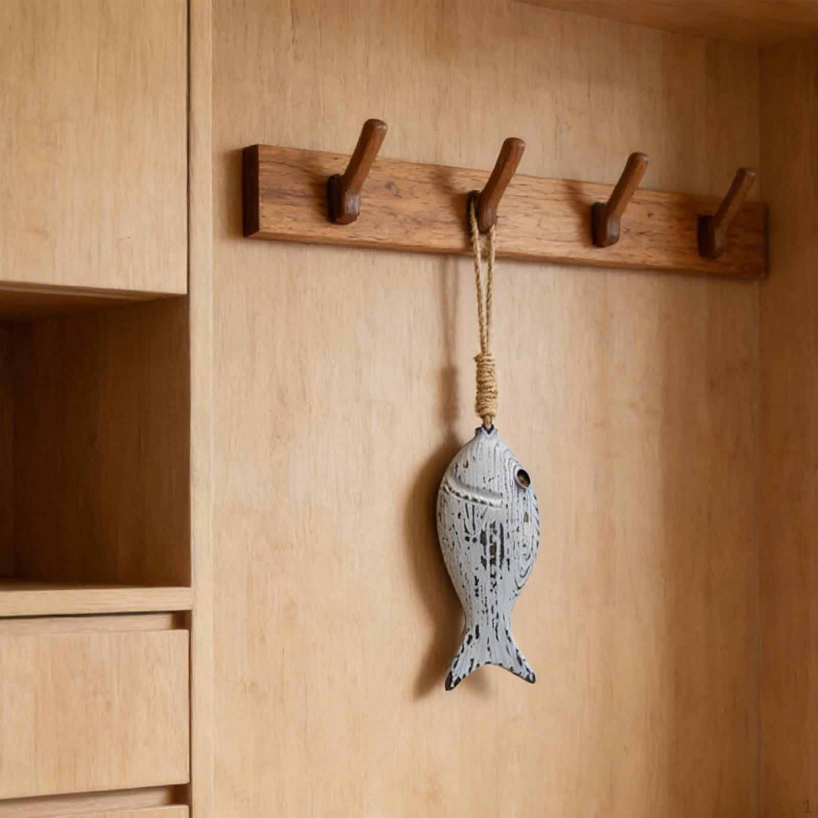Hanging Fish Sculpture Coastal Ornament Beach Theme Decor Nautical Wooden Wall Art Decors White
Hanging Fish Sculpture Coastal Ornament Beach Theme Decor Nautical Wooden Wall Art Decors White