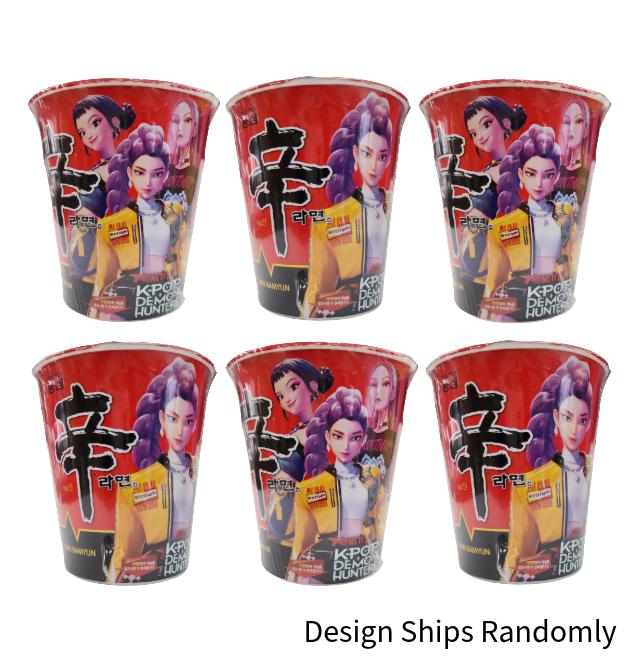 Nongshim Shin Ramyun × K-POP Demon Hunters Limited 5-Pack #Cup Ramyun 65g x 6pcs
Nongshim Shin Ramyun × K-POP Demon Hunters Limited 5-Pack #Cup Ramyun 65g x 6pcs