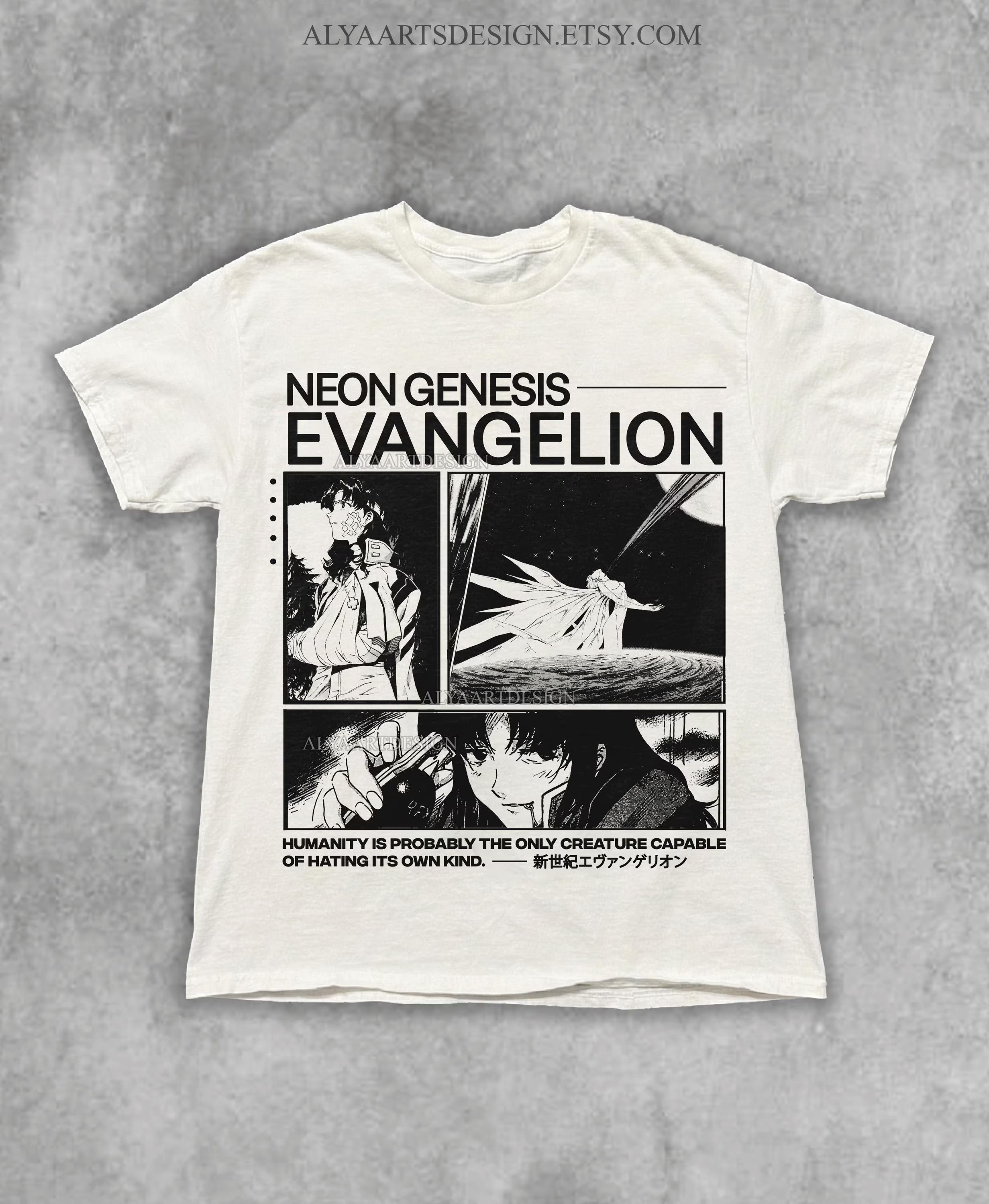 New Century Evangelion Retro Style Shirt Reborn Style Blouse Lelouch ShortSleeved TShirt for Unisex and Women 3XL
New Century Evangelion Retro Style Shirt Reborn Style Blouse Lelouch ShortSleeved TShirt for Unisex and Women 3XL