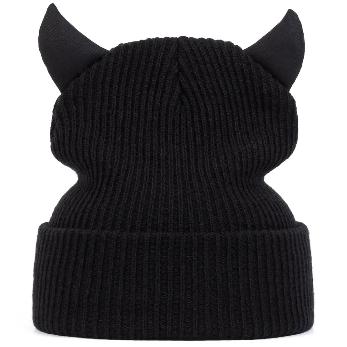 Unisex Bull Horn Beanies Winter Warm Hat Hip Hop Cap Beanie Hat Caps For Women Men
Unisex Bull Horn Beanies Winter Warm Hat Hip Hop Cap Beanie Hat Caps For Women Men